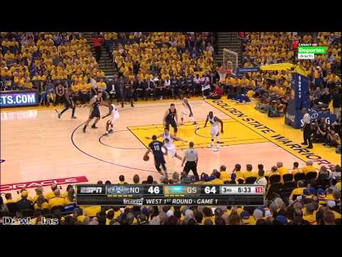 Stephen Curry 34 points vs Pelicans (2015 Playoffs R1G1) (Full Highlights) Too GOOD!