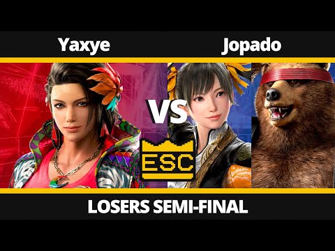 ESC 58 - Losers Semi-Final - Yaxye (Azucena) Vs. Jopado (Kuma, Xiaoyu) Tekken 8 UK Local Tournament