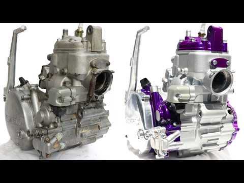 🤩 Incredible 2-Stroke Engine Rebuild! | 1990 KX250