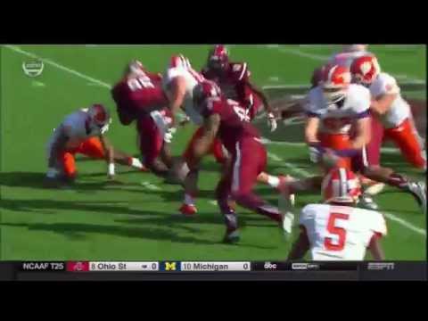 2015 USC vs Clemson - Dante Sawyer Fumble Recovery