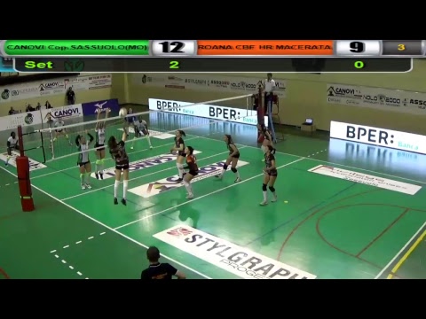 2017/18 B1F gir.c Canovi Cop. Sassuolo (MO) vs ROANA CBF HR MACERATA