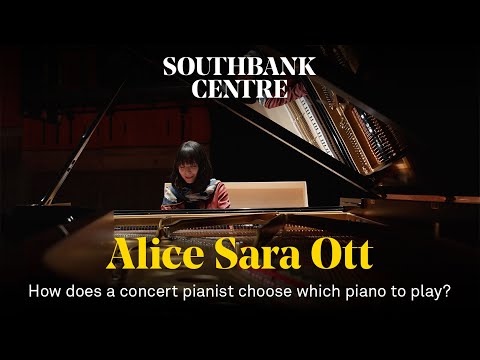 How does a concert pianist choose which piano to play?