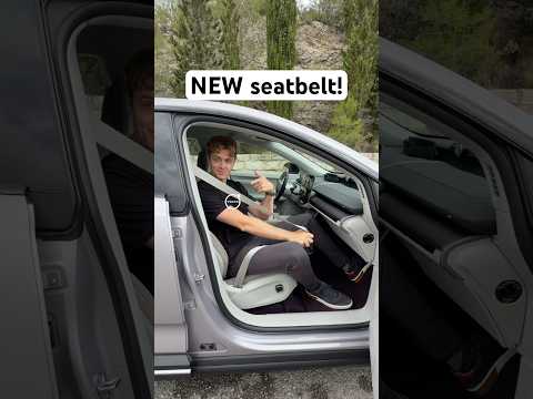 ⁠Volvo just reinvented the seatbelt… AGAIN! #volvo #ex60 #bmw #mercedes #cars