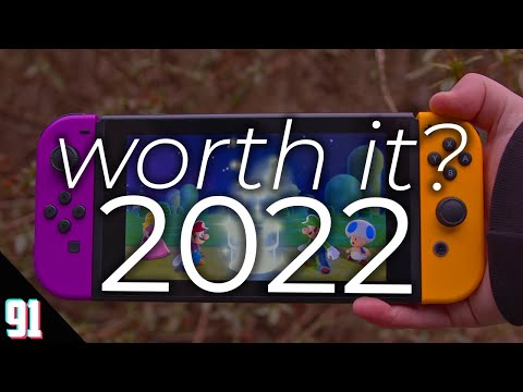Part of a video titled Nintendo Switch in 2022 - worth buying? (Review) - YouTube