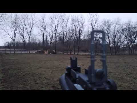 Grenade launcher POV shot