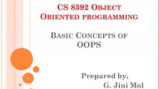 Download Lagu OOPS..5TH SEM EEE BY Ms.JINIMOL,AP/CSE ACEW Thumbnail
