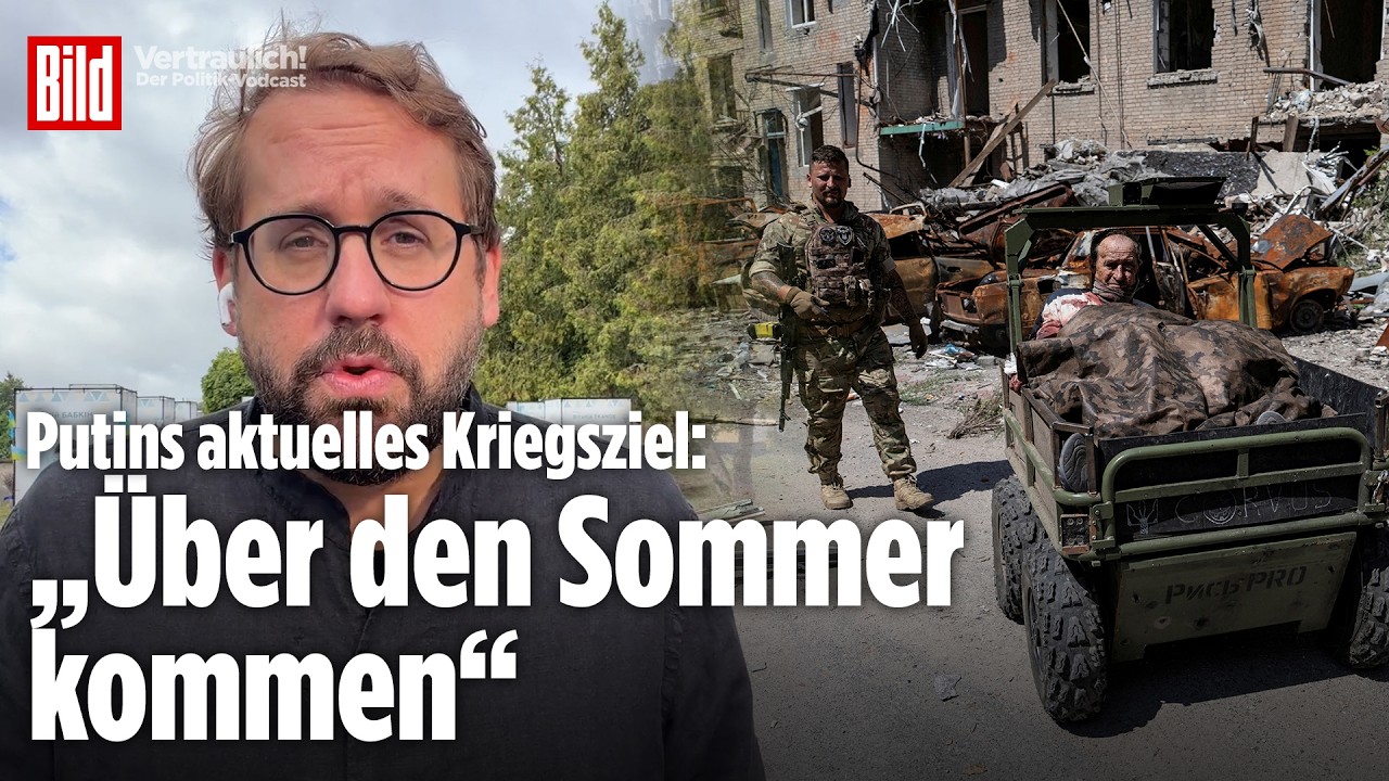 Paul Ronzheimer analysiert Putins neuen Kriegsplan | Vertraulich-Clips