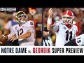 Notre Dame vs. Georgia SUPER PREVIEW | CBS Sports HQ