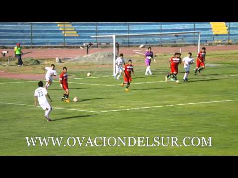 Momentos del partido Internacional (AQP) vs Alas Peruanas (MOQ) -Parte 1- Copa Perú 2013-16/10/2013