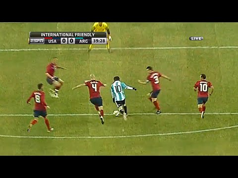 Messi vs USA (Friendly) 2010-11 English Commentary HD 720p60