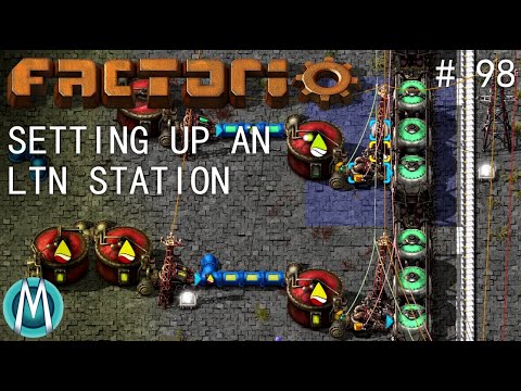 [Factorio 1.1 4K] Angel/Bobs Ep 98: Setting Up An LTN Station