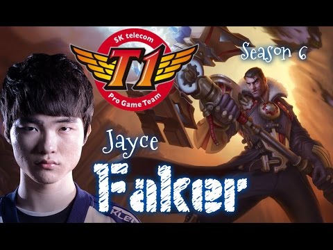SKT T1 Faker JAYCE Mid vs Kassadin - Patch 5.23 KR | League of Legends