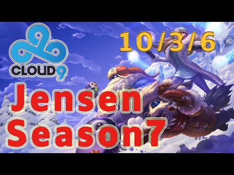 C9 Jensen Syndra MID vs Zyra Patch 7.3