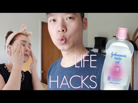 Life Hacks Using Baby Oil