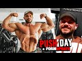 MR Olympia Formupdate + Push Workout | 8 weeks out