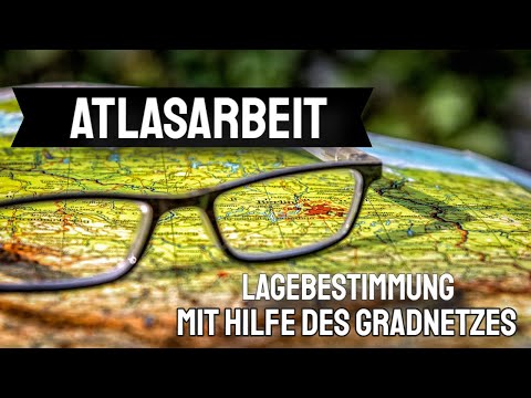 Atlas work - Grid system - Determining position + calculating distance