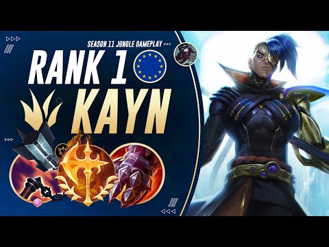 RANK 1 KAYN: Control EVERY PHASE Of The Game To Climb! | Season 11 Challenger Jungle Guide & Build