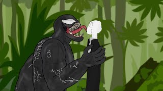 Venom vs SLENDER MAN - drawing cartoons 2