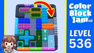 Solution du Niveau 536 de Color Block Jam