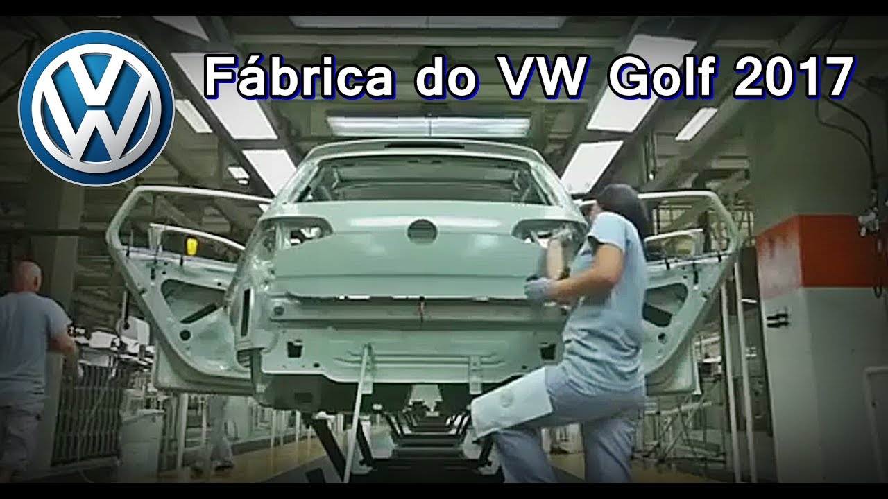 Fábrica Novo VW Golf 2017 - Linha de montagem Volkswagen - Linha de montagem Volkswagen Golf