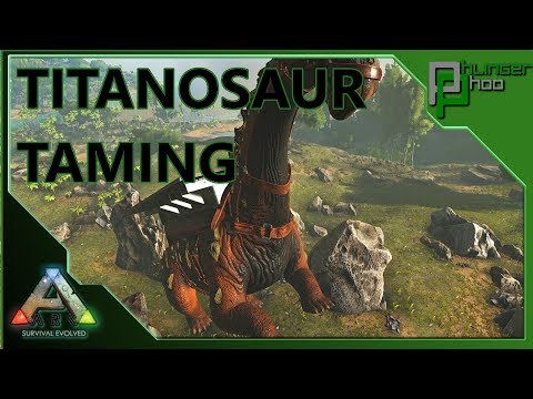Ark: Survival GES4 - 52 - TITANOSAUR TAMING - FEAR THE DAVEOSAURUS