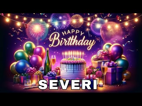 Happy Birthday Severi, Birthday Wishes, Birthday Song, WhatsApp Status, Wishes Birthday, Today, hbd