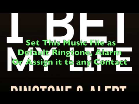 I Bet My Life Ringtone & Alert Video
