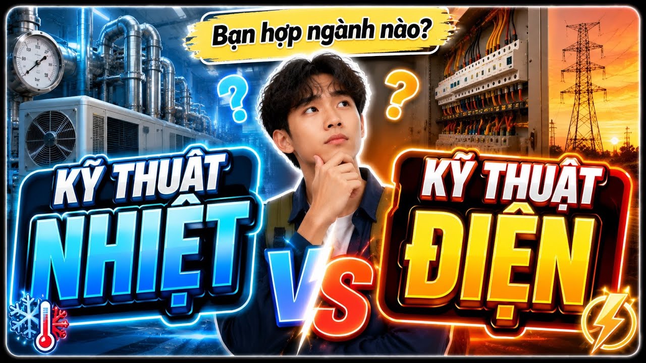 Kỹ Thuật Nhiệt hay Kỹ Thuật Điện: Chọn Ngành Nào?