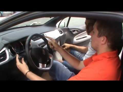 Driving test for category B license