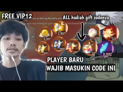 FREE VIP 9 ALL GIFTCODE AKTIF KONOHA LEGEND BUAT PEMULA