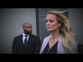 Stormy Daniels faces heated cross-examination during former President Trump's hush-money trial