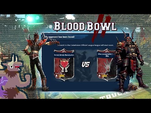 Blood Bowl 2 - Drink Drink Revolution v. Undead - Match 10
