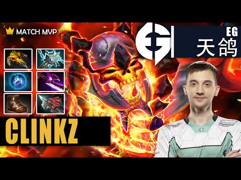 Clinkz Safelane | EG.Arteezy | RTZ GOD 22-0 SUPER MONSTER HARD CARRY | 7.32c Gameplay Highlight