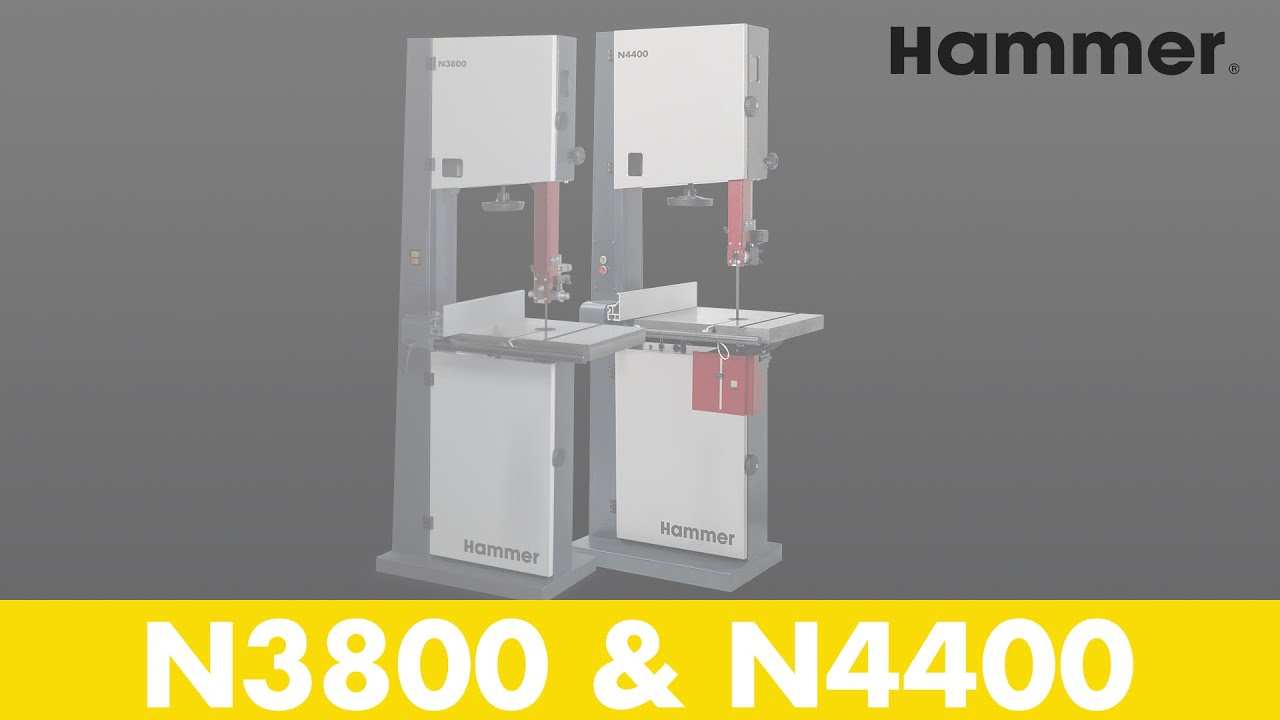 Vídeo do produto Serra Fita para Madeira Hammer N3800