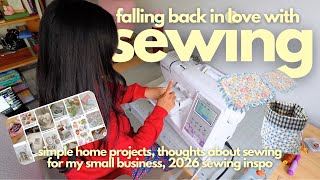 my business RUINED my love for sewing, let's get back into it 💕🧵 - 30 before 30 VLOGMAS DAY 16