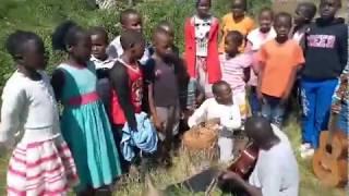 "In the green" - Dave Giummo (Cover by the children of 'Divine Love Music' school in Kenya)