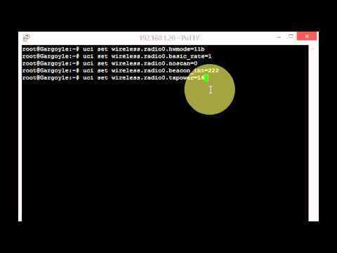 Wifi tuning for long distance using UCI(Openwrt/Gargoyle)