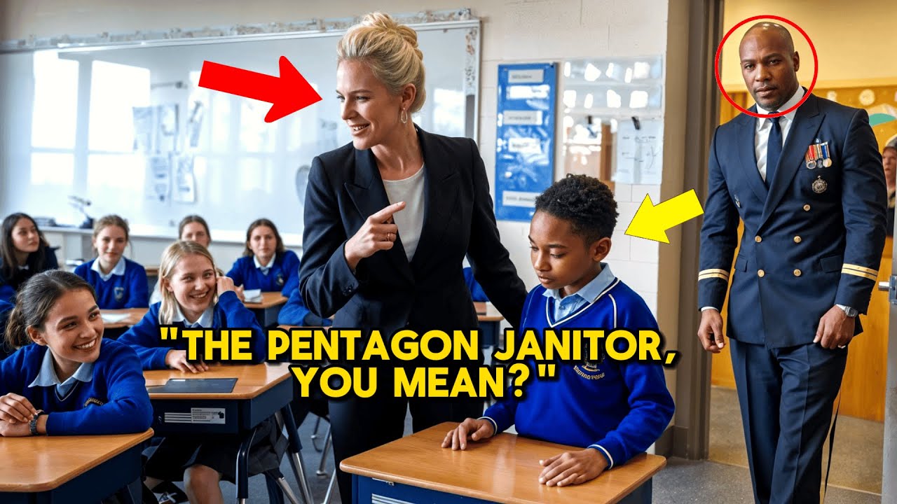Teacher Ridicules Black Boy Who Says His Dad Works at the Pentagon— Then His Dad Walks Into the Room
