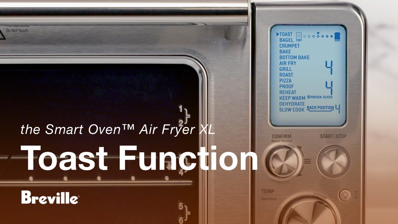 Preset Cooking Functions - Toast