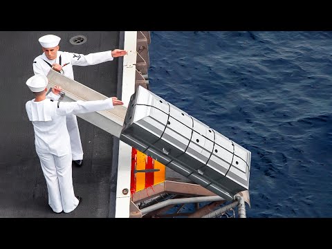 What Happens When US Navy Sailors Have A Burial in the Middle Of The Sea