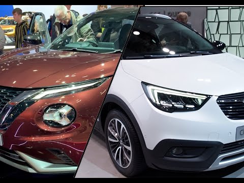 Nissan Juke 2020 vs. Opel Crossland X 2020