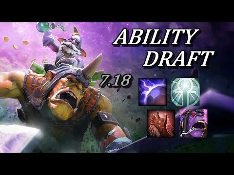 Dota 2 Ability Draft MAGIC IMMUNE FAST RIGHT CLICK MONSTER!
