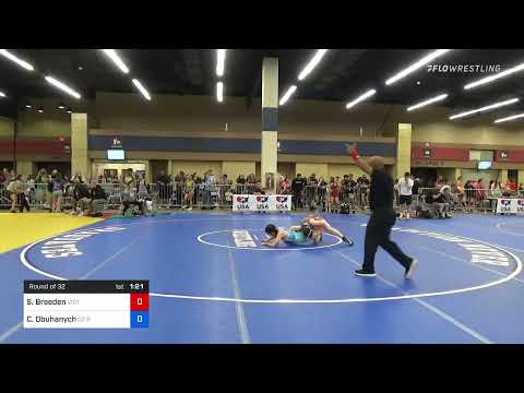 46 Kg Round Of 32 - Sandy Breeden, Victory Wrestling Vs Chloe Obuhanych, O2 Rhino Wrestling Club F