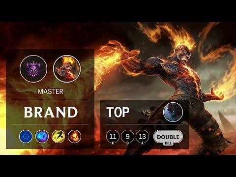Brand Top vs Maokai - EUW Master Patch 9.24