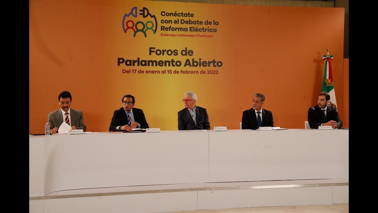 EN VIVO / Foro 11 del Parlamento Abierto de la Reforma Eléctrica