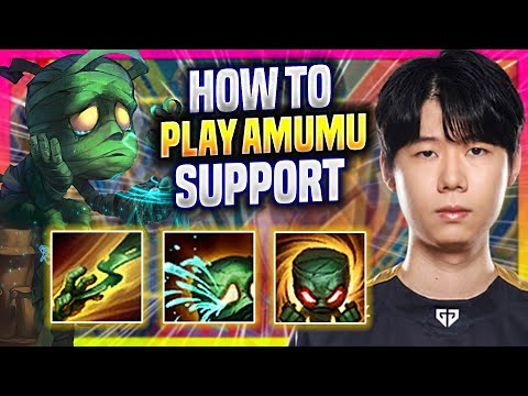 LEARN HOW TO PLAY AMUMU SUPPORT LIKE A PRO! - Lehends Plays Amumu Support vs Yuumi! | Preseason 2023