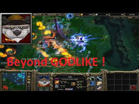 DotA 6.79e - Ember Spirit, Xin Beyond GODLIKE !
