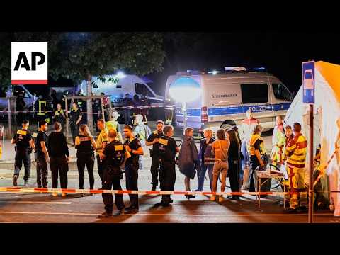 Video Thumbnail: Berlin mayor vows unity after van slams into people at Pride festival, killing 1
