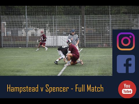 Hampstead v Spencer South of England Men's Lacrosse Premier Division Video