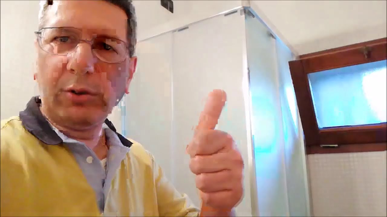 Installazione box doccia angolare - Serie 